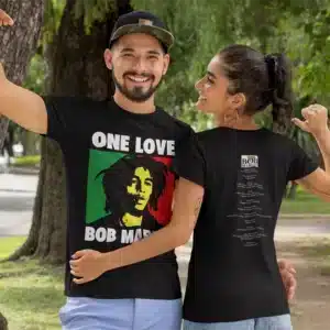 Camiseta de bob marley one love