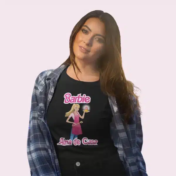 camiseta de barbie ama de casa