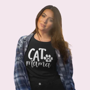 Camiseta de gato cat mamá